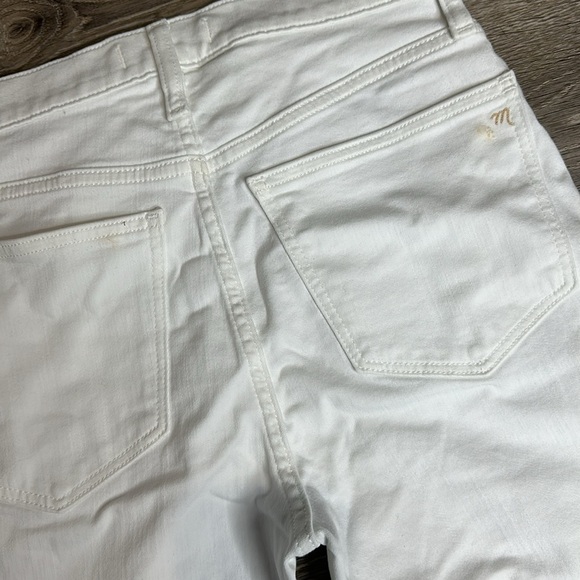 NWT Madewell Stovepipe Jeans in Pure White Straight Leg Women’s Size 25 - Picture 14 of 14
